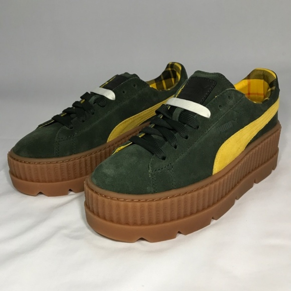 Puma x FENTY Platform Cleated Creeper Olive NIB - Picture 7 of 8